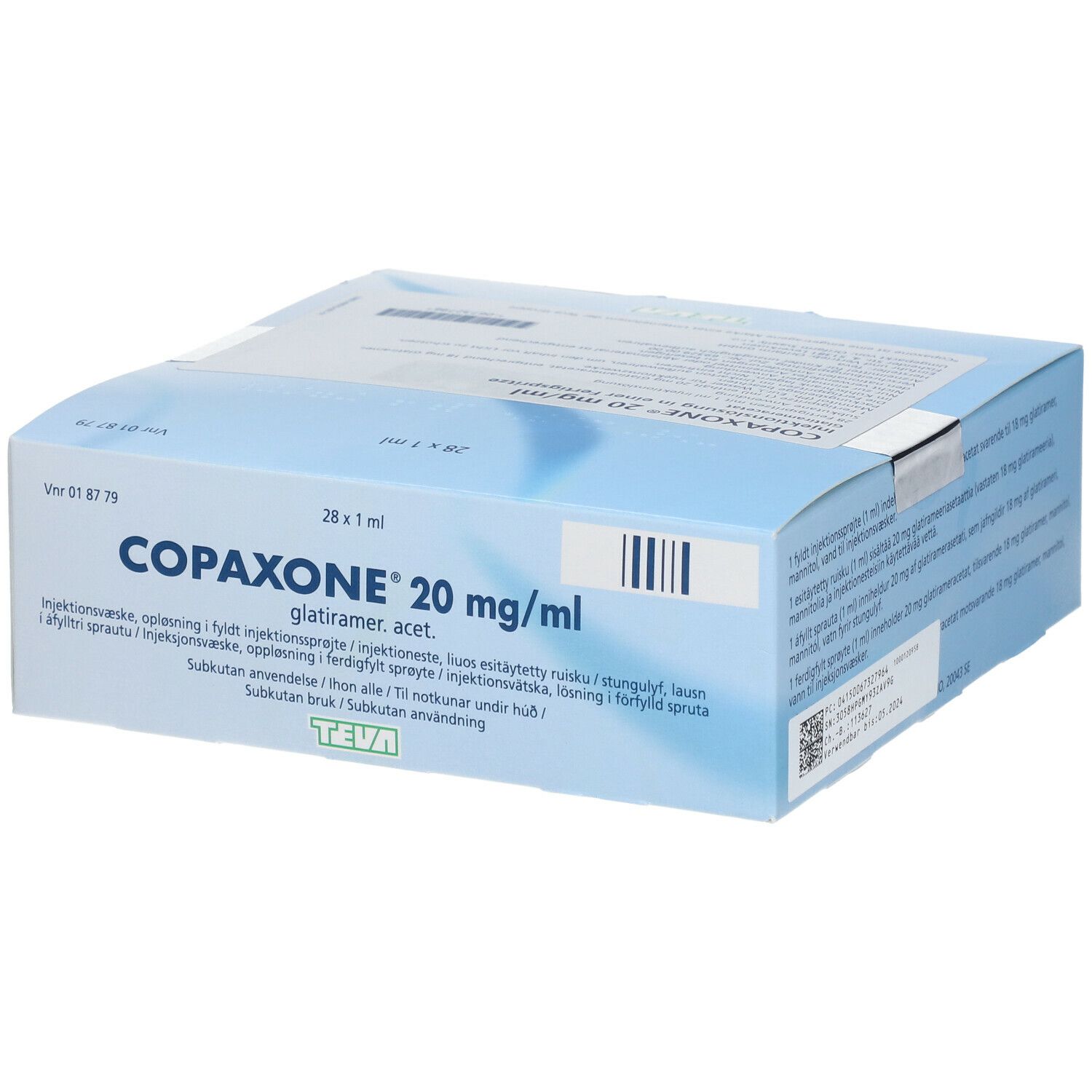 Copaxone 20 mg/ml