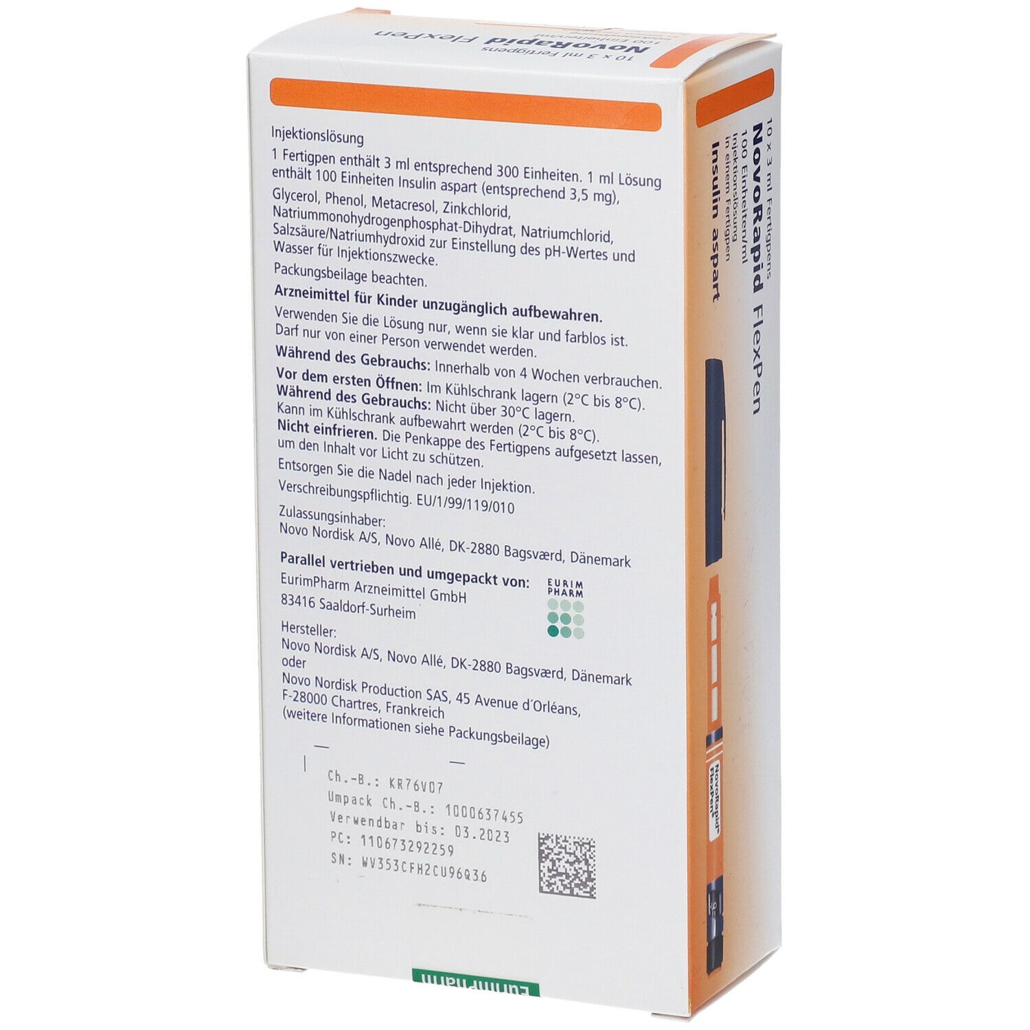 Novorapid Flex 100 E/ml