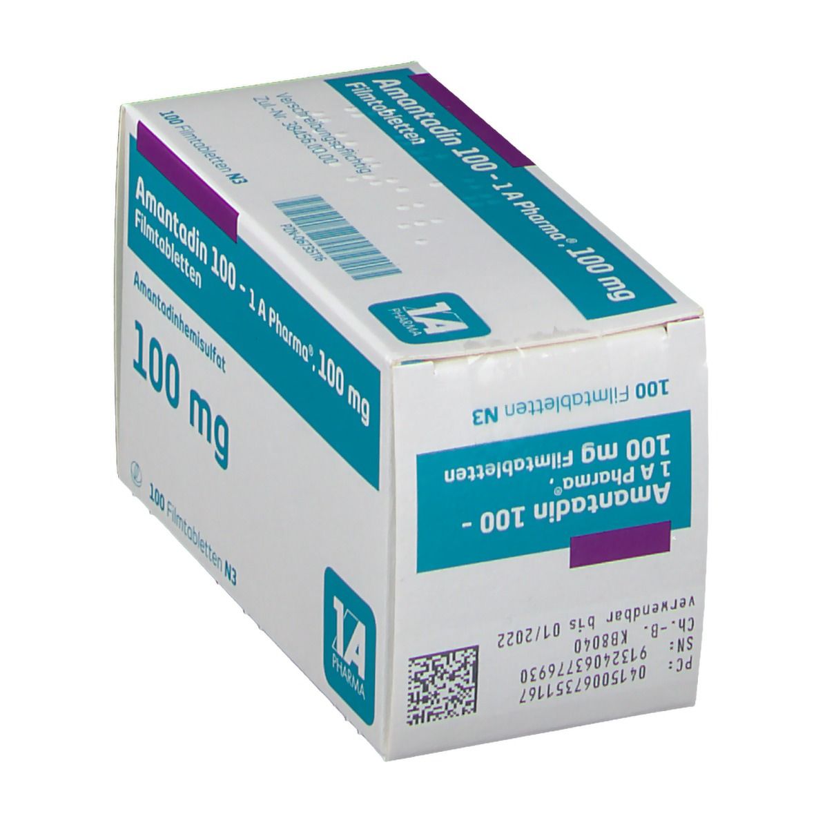 Amantadin 100-1A Pharma Filmtabletten 20 St