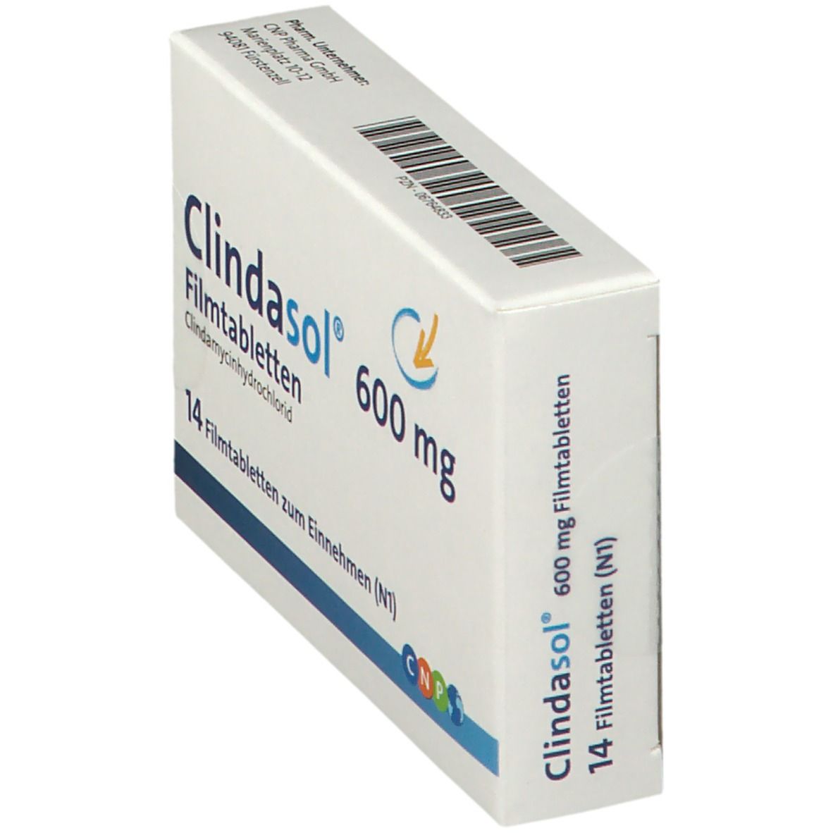 Clindasol 600 mg Filmtabletten 14 St