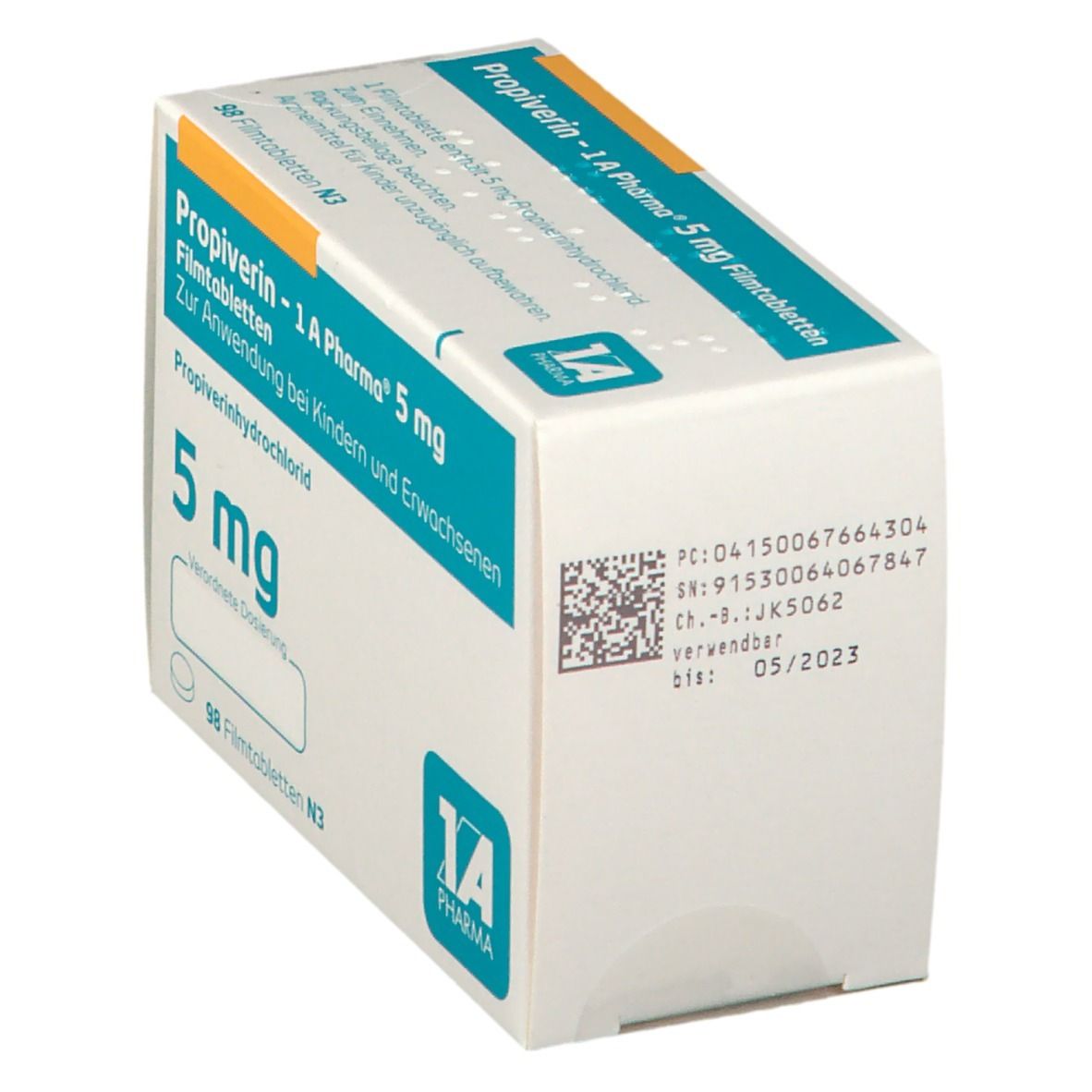 Propiverin - 1 A Pharma® 5 mg