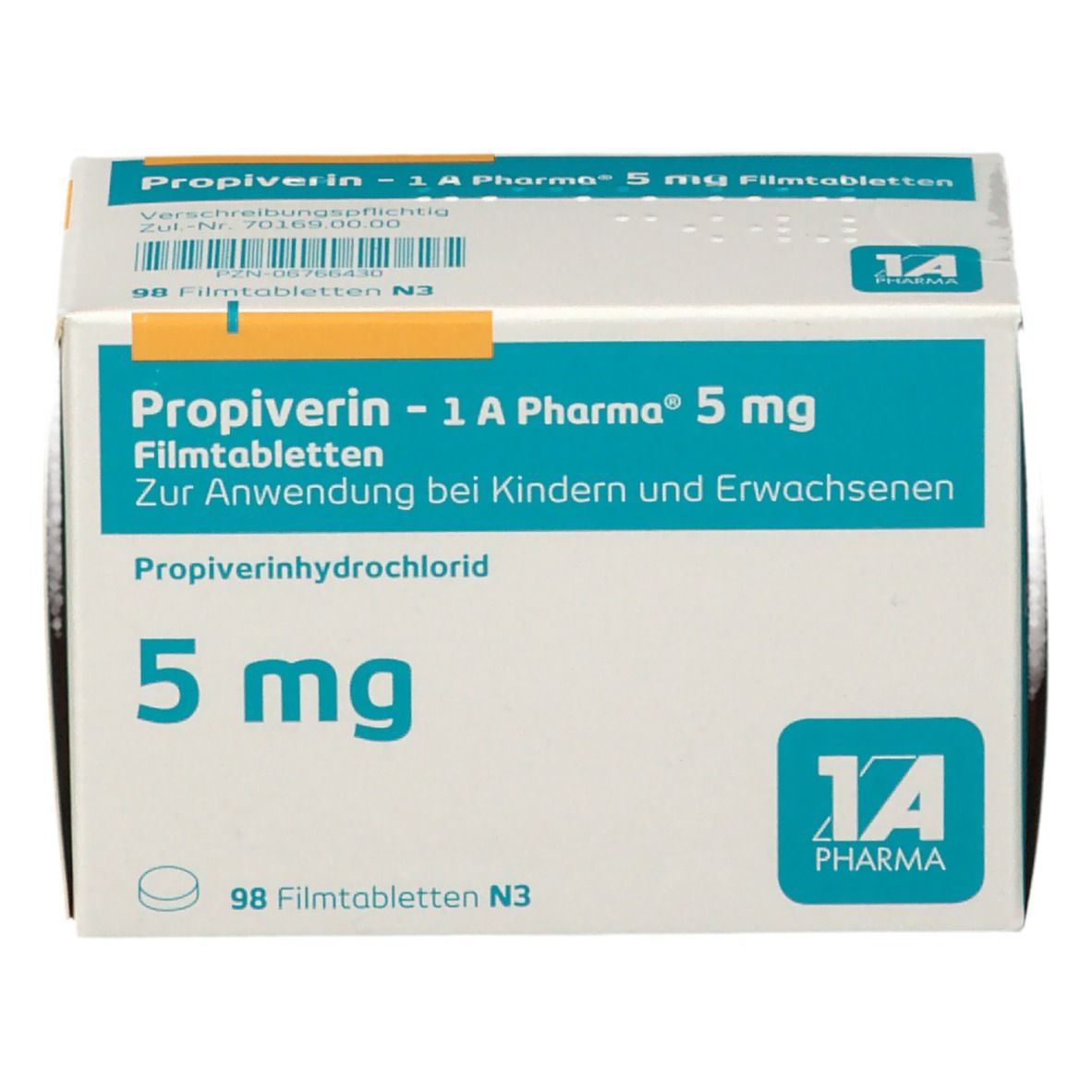 Propiverin - 1 A Pharma® 5 mg
