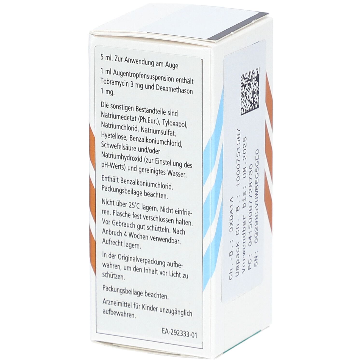 Tobradex 3 mg/ml / 1 mg/ml