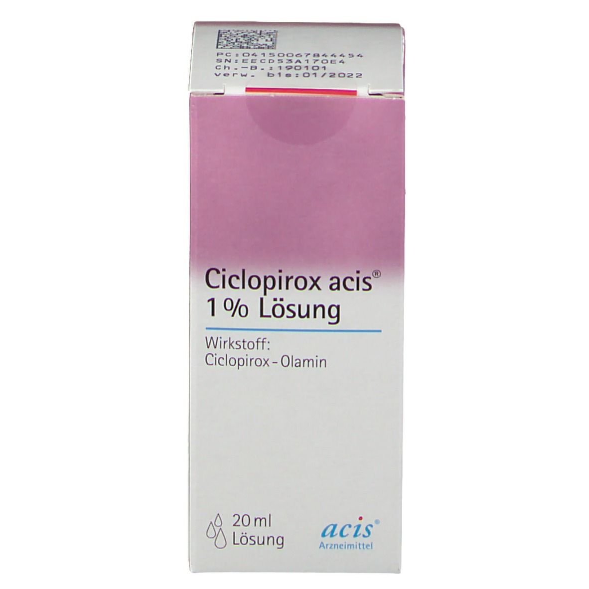 Ciclopirox acis® 1%