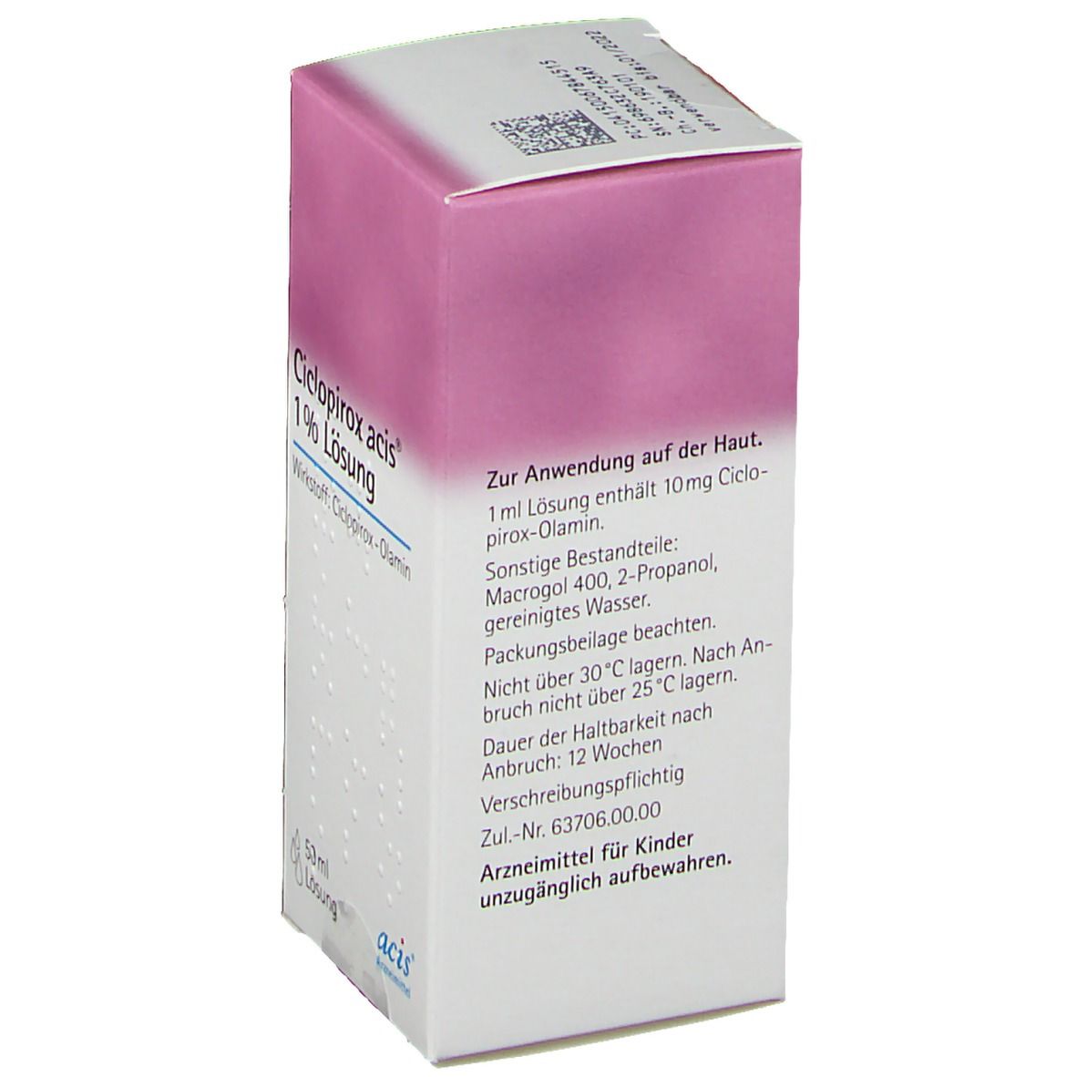 Ciclopirox acis® 1%