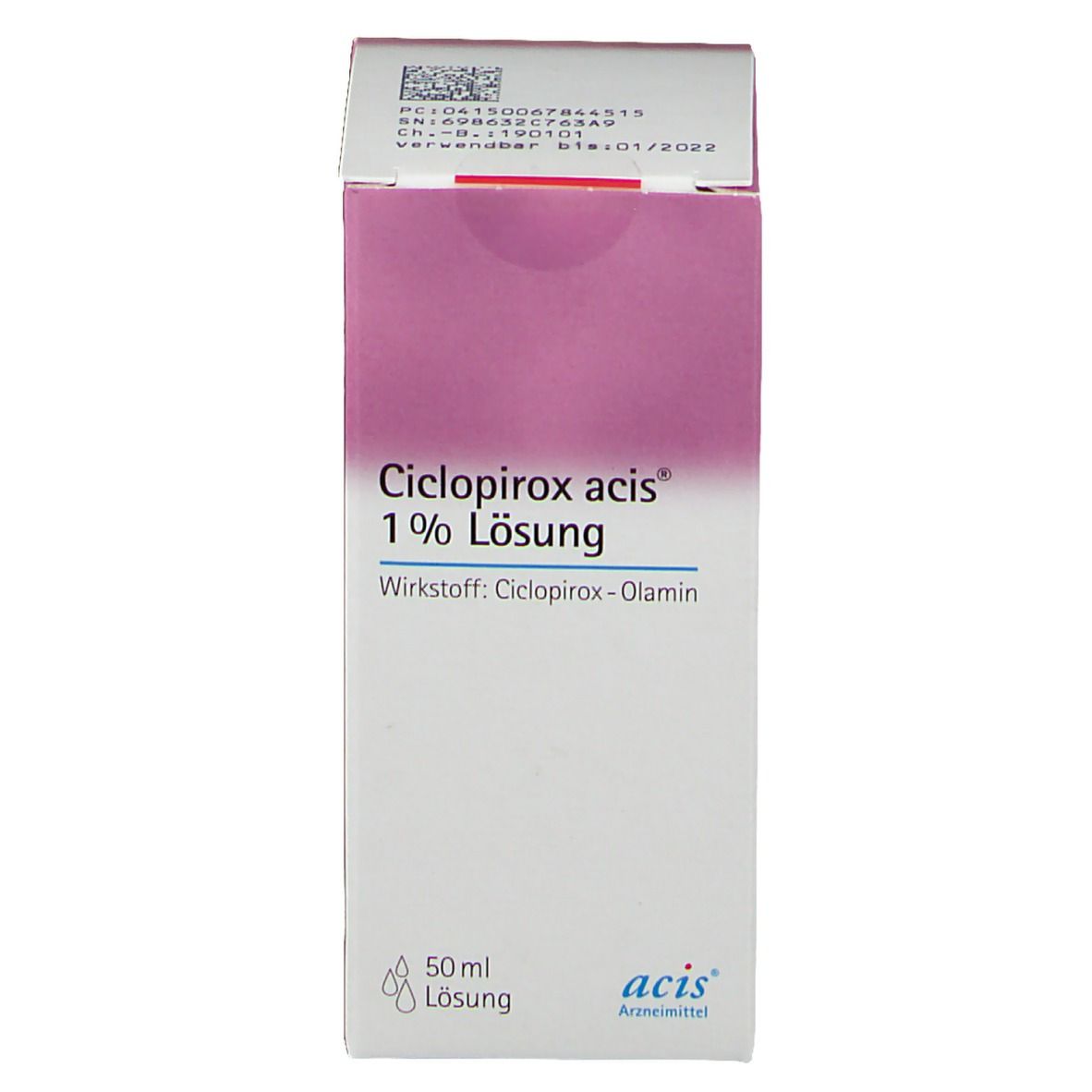 Ciclopirox acis® 1%