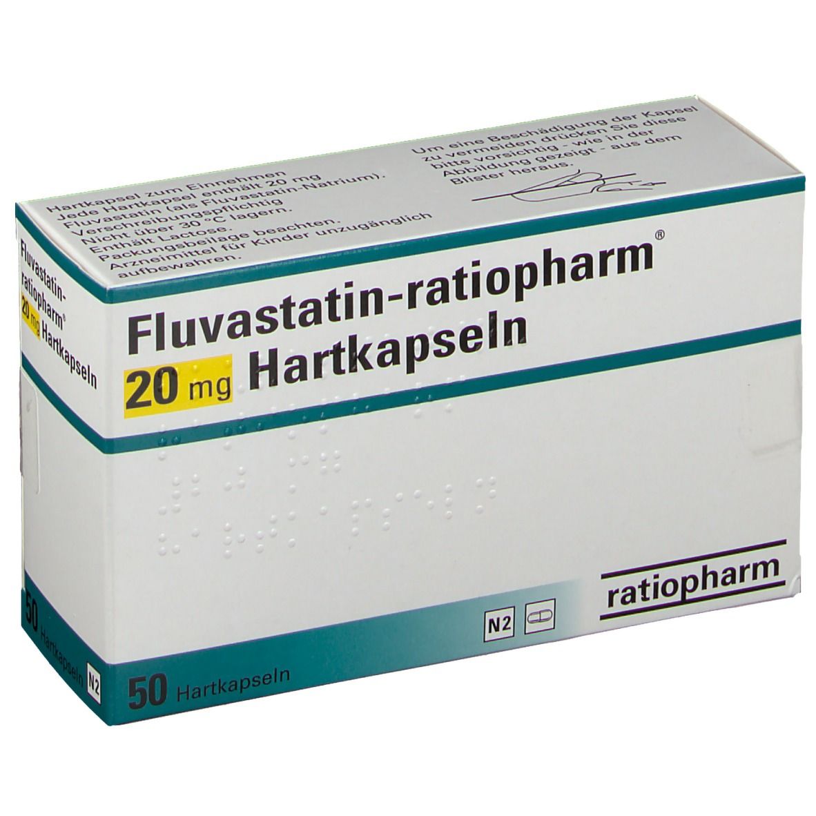 Fluvastatin-ratiopharm® 20 mg