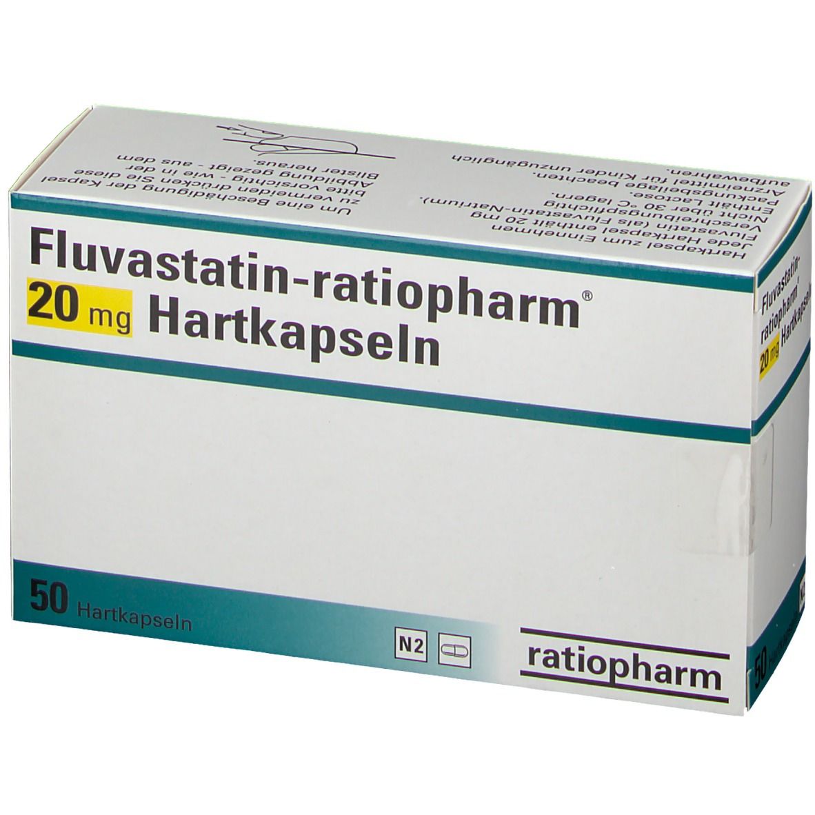Fluvastatin-ratiopharm® 20 mg