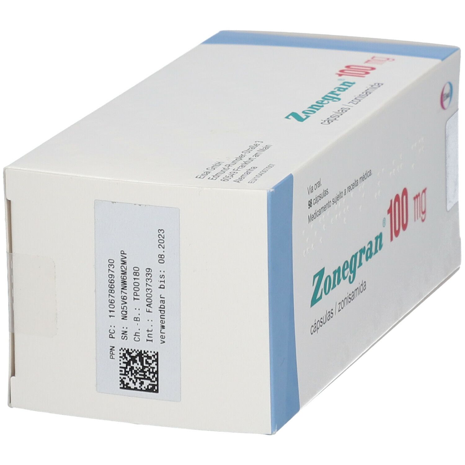 Zonegran 100 mg Hartkapseln 98 St