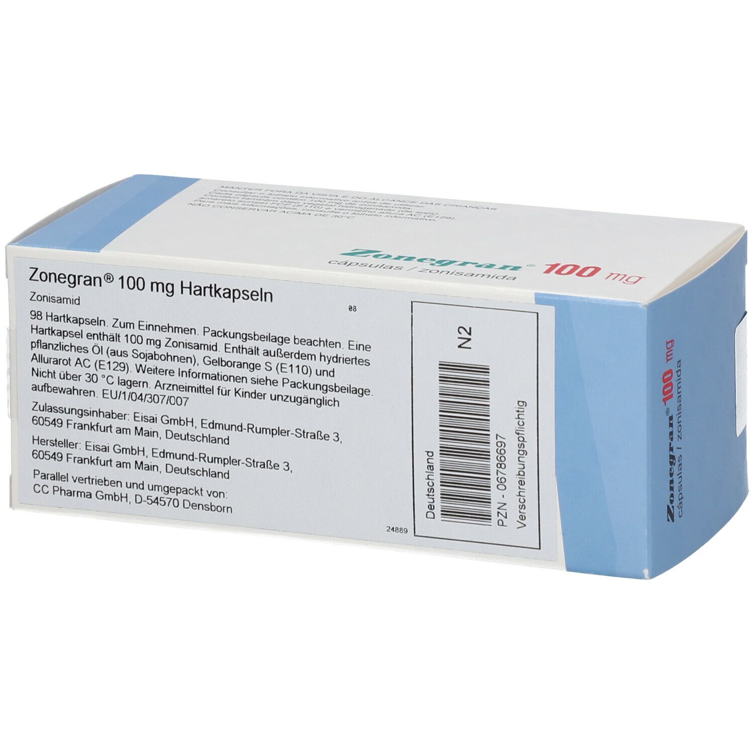 Zonegran® 100 mg