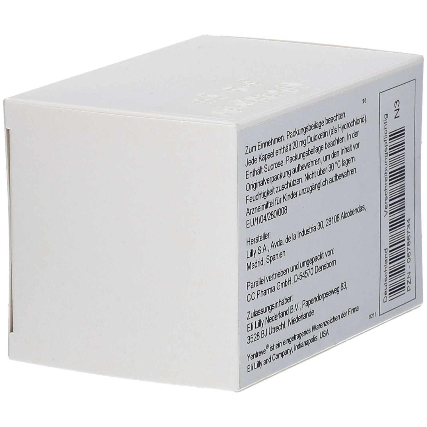 Yentreve® 20 mg