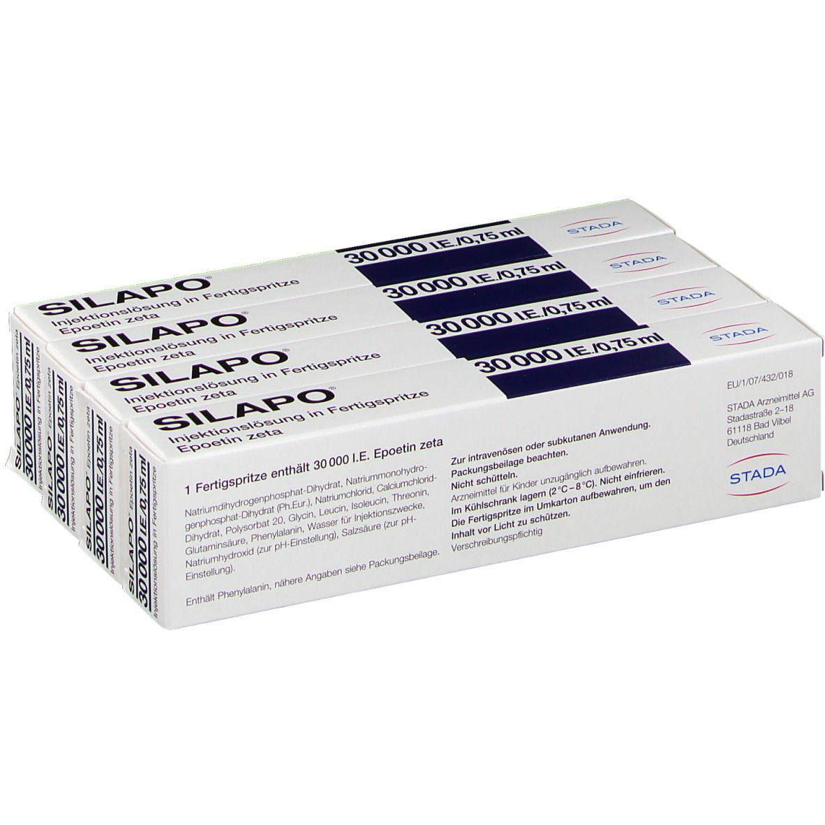 Silapo® 30.000 I.E./0,75 ml Fertigspritzen