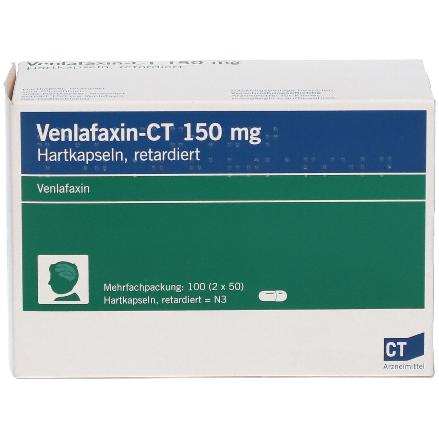 Venlafaxin - Ct 150Mg 
