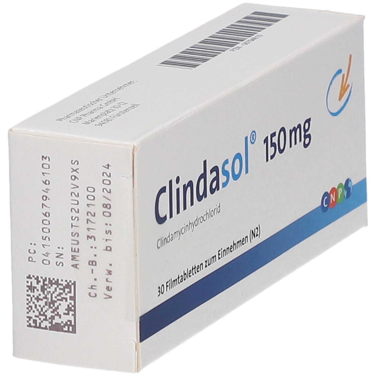 Clindasol 150 mg Filmtabletten 30 St