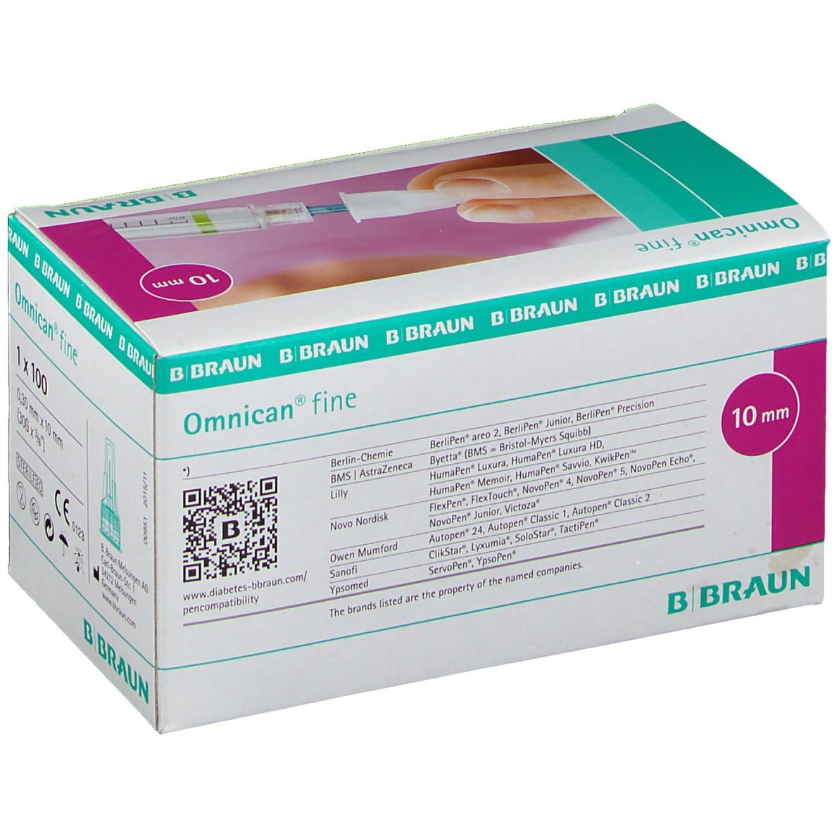 Omnican® fine Penkanüle 30G 0,30 x 10mm