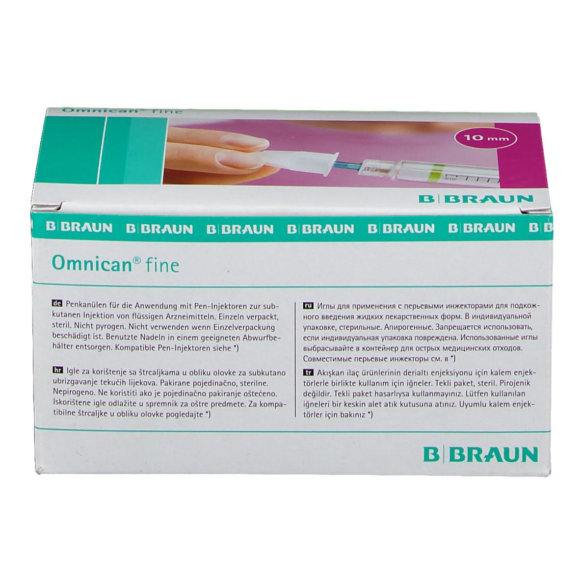 Omnican® fine Penkanüle 30G 0,30 x 10mm