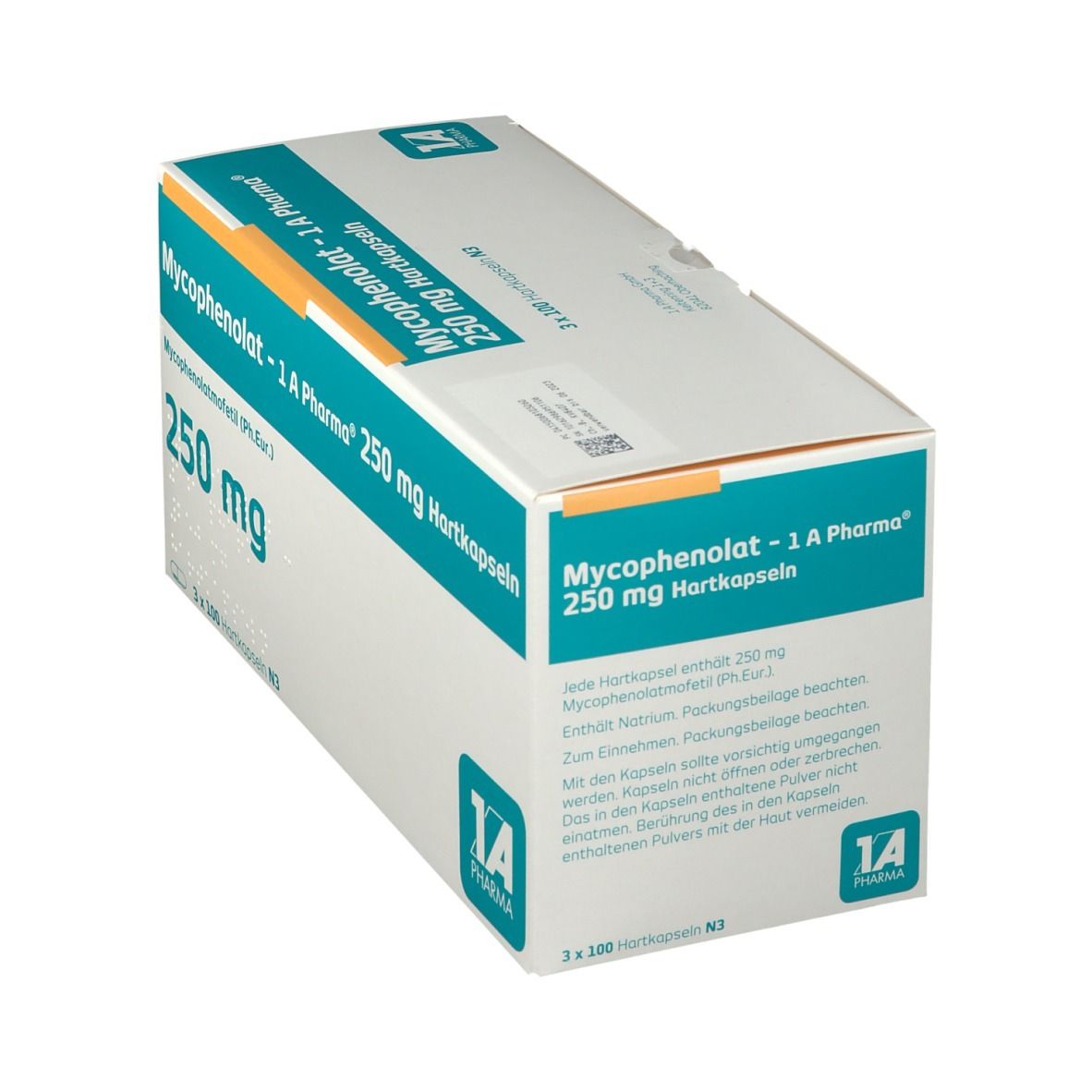 Mycophenolat-1A Pharma 250 mg Hartkapseln 300 St