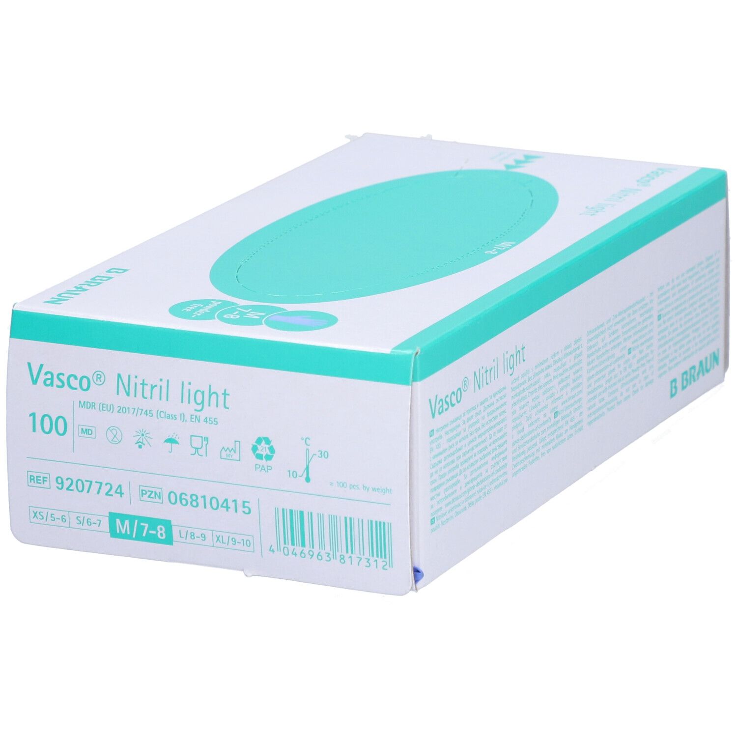 Vasco® Nitril light Untersuchungshandschuhe Gr. M 100 St - Shop 