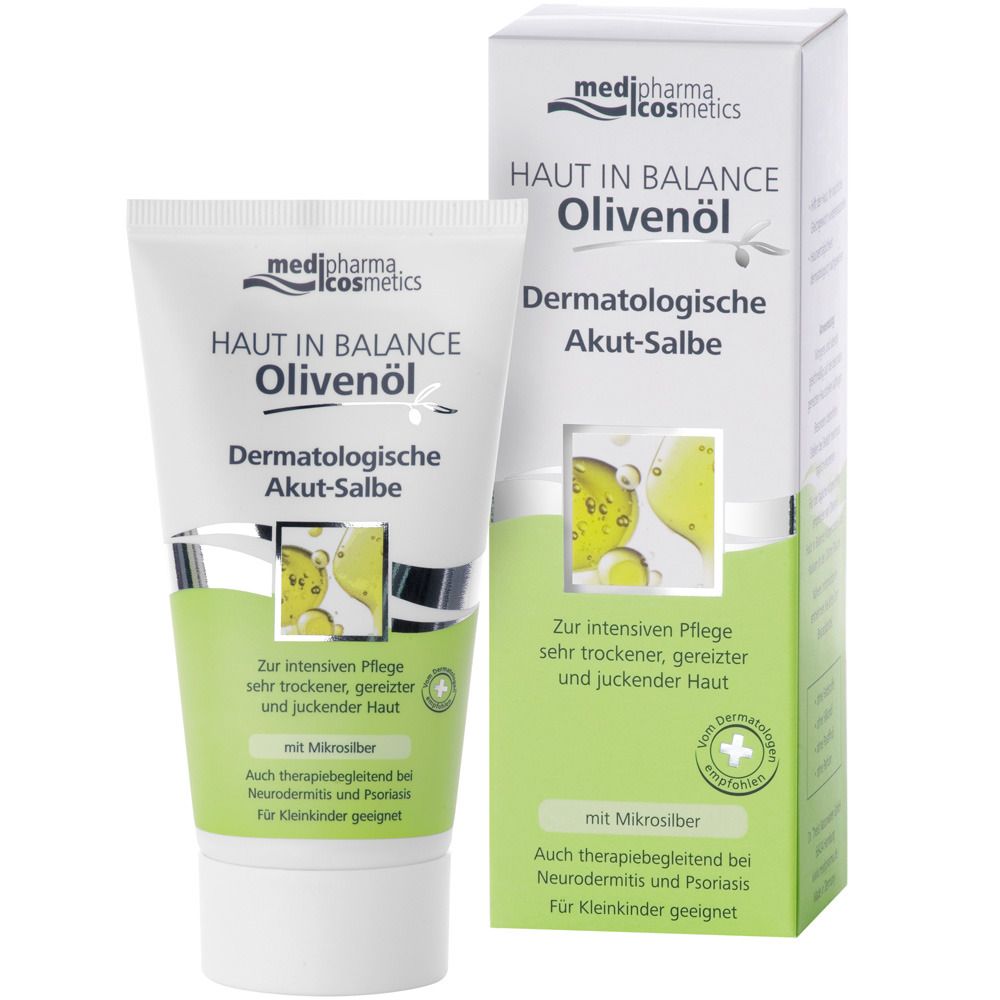 medipharma cosmetics Olivenöl Haut in Balance Dermatologische Akut-Salbe