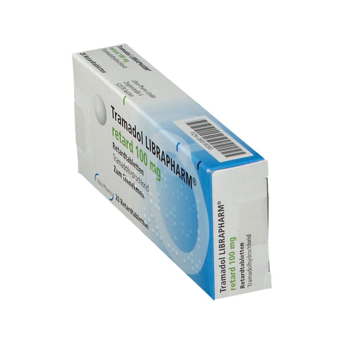 Tramadol Librapharm retard 100 mg 20 St Retard-Tabletten