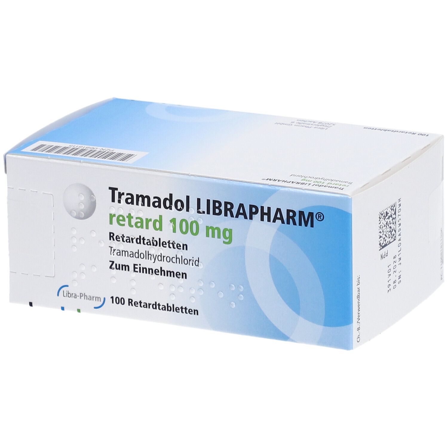 Tramadol LIBRAPHARM® retard 100 mg 100 St mit dem E-Rezept kaufen - SHOP  APOTHEKE