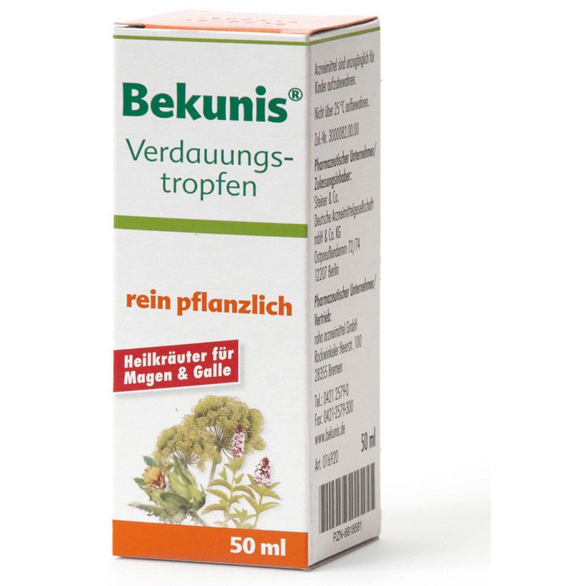 Bekunis Verdauungstropfen