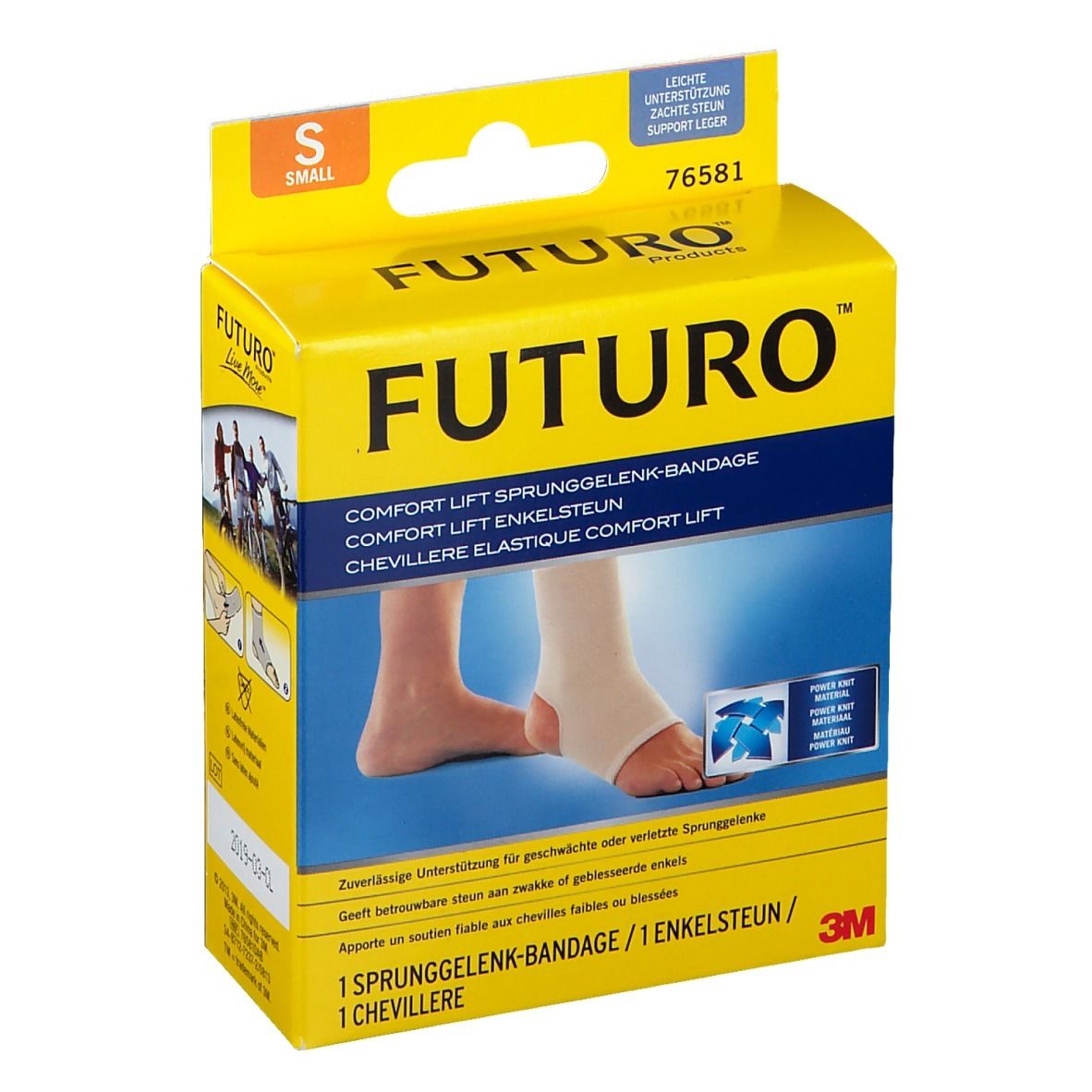 FUTURO Comfort Sprunggelenk-Bandage Größe S