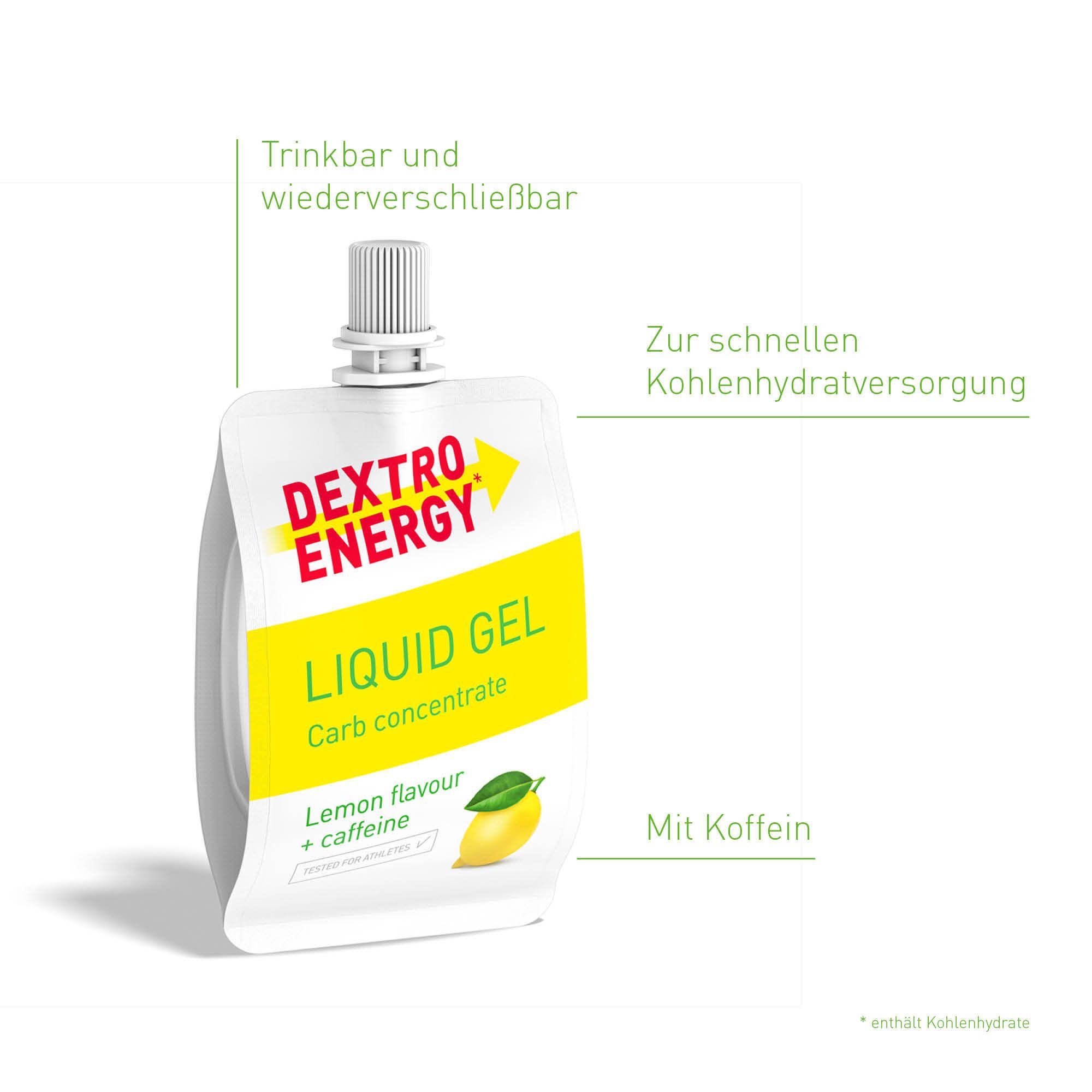 Dextro Energy Liquid Gel Lemon