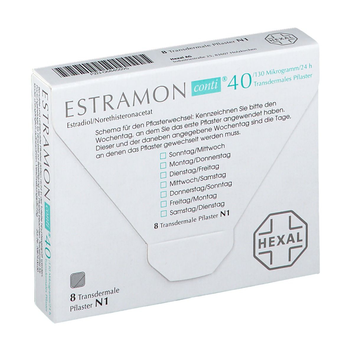 ESTRAMON conti® 40/130 µg/24 Stunden