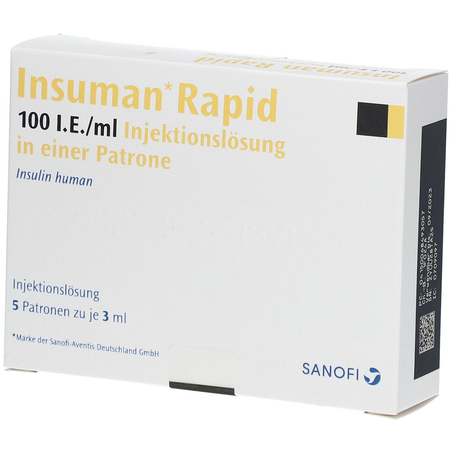 Insuman Rapid 100 I.E./ml