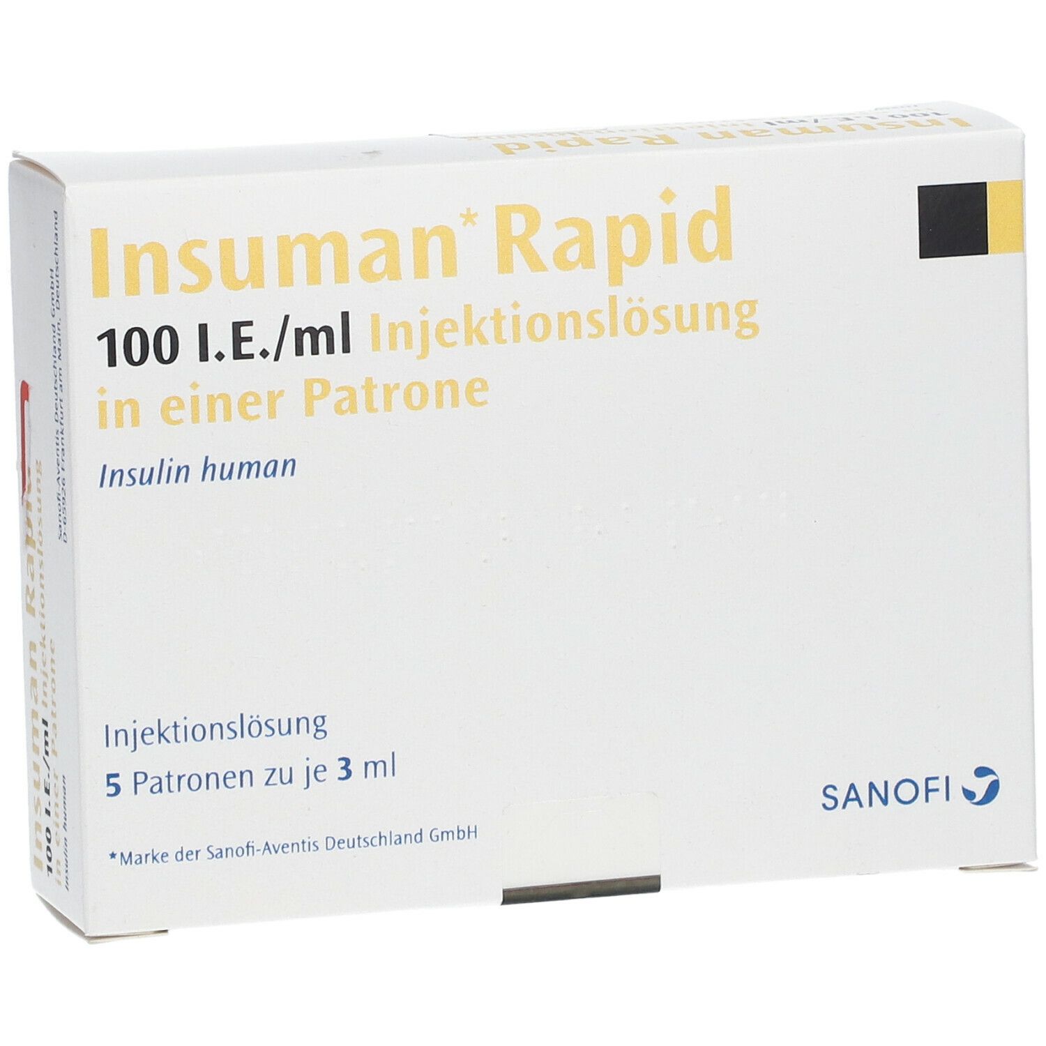 Insuman Rapid 100 I.E./ml