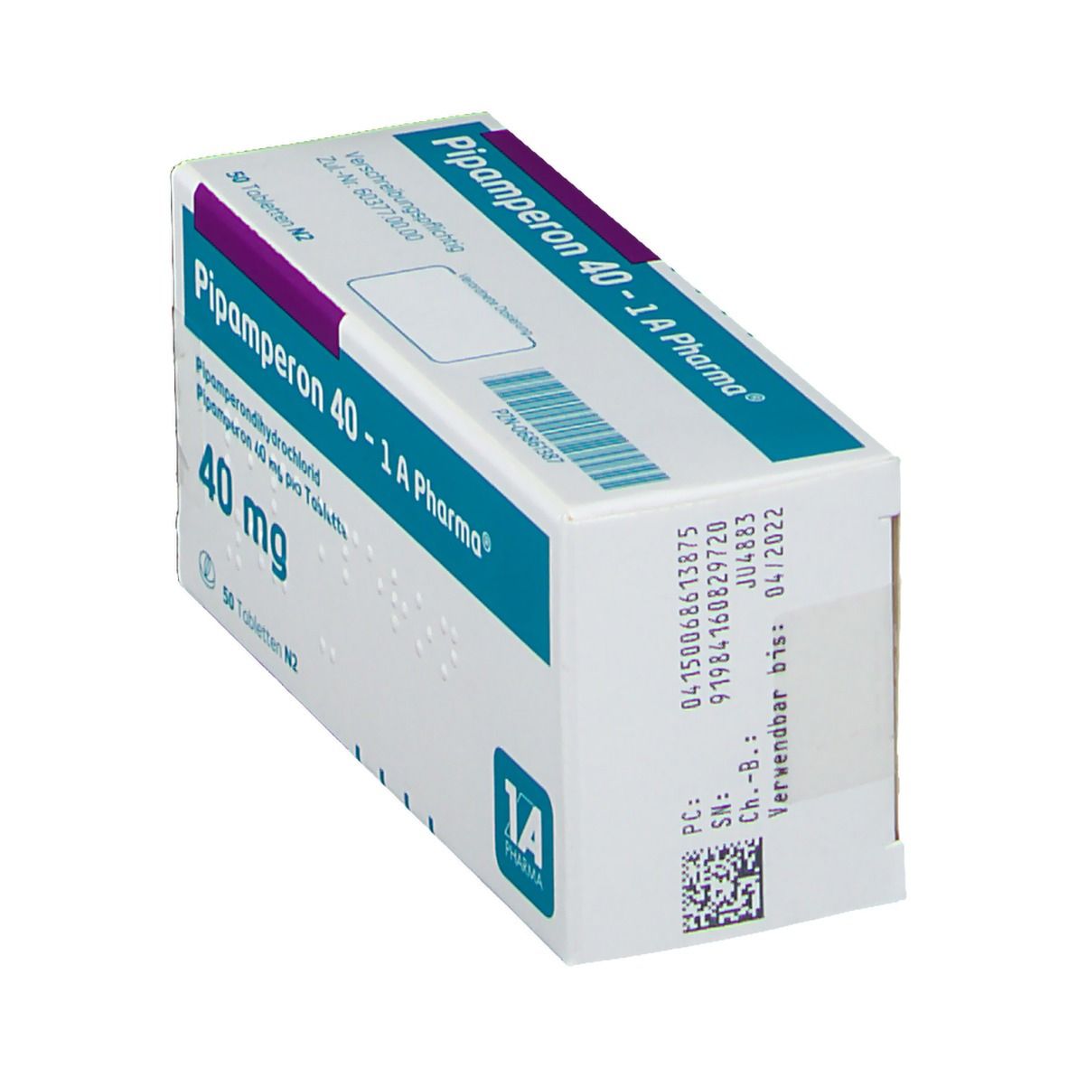 Pipamperon-1A Pharma 40 mg Tabletten 50 St