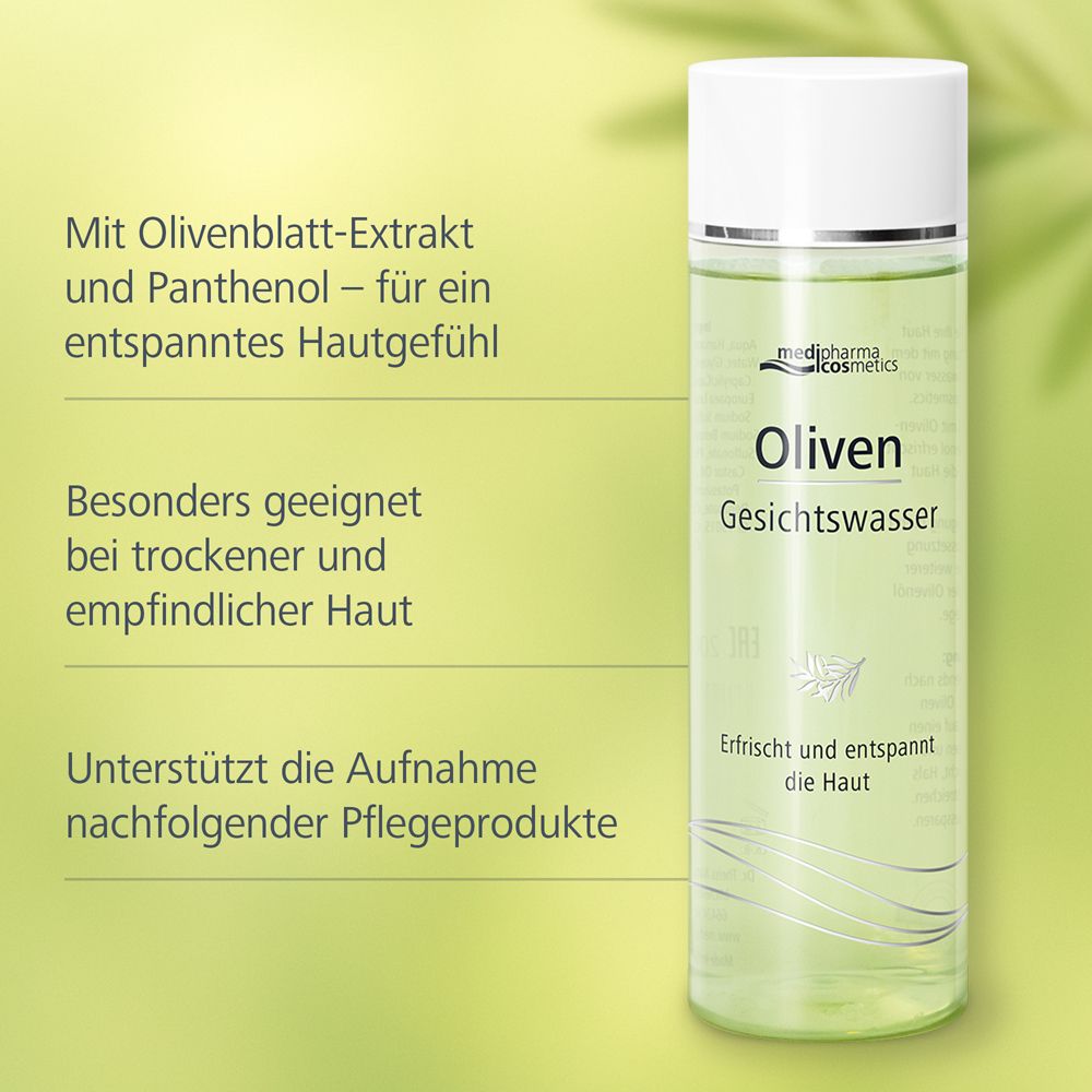 medipharma cosmetics Oliven Gesichtswasser