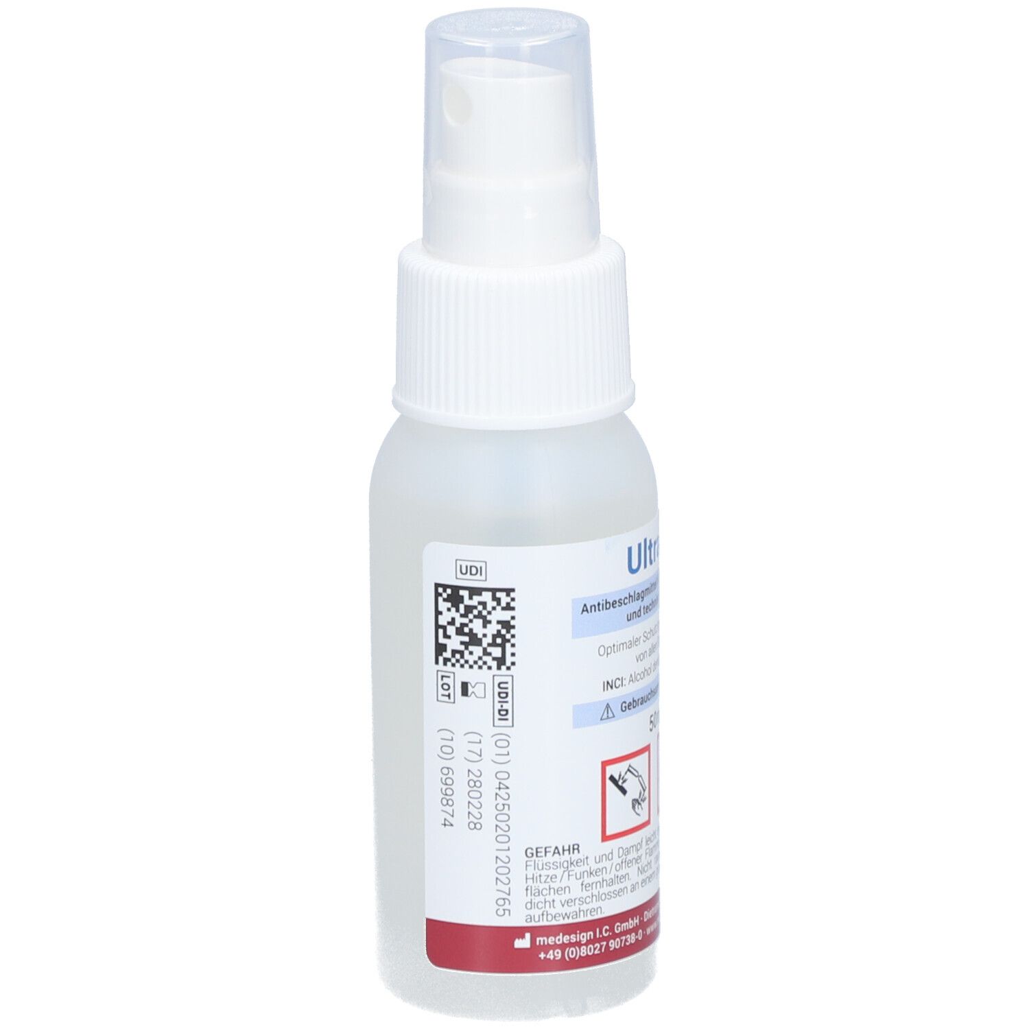 Ultraklar Antibeschlagmittel 50 ml Spray