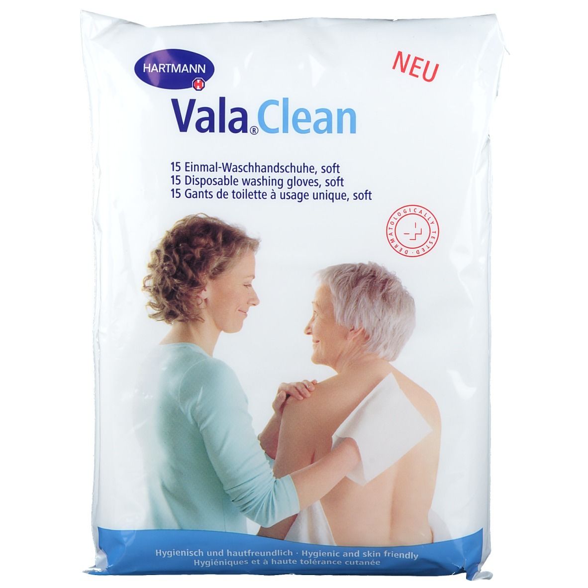 Vala®Clean soft Einmal-Waschhandschuhe