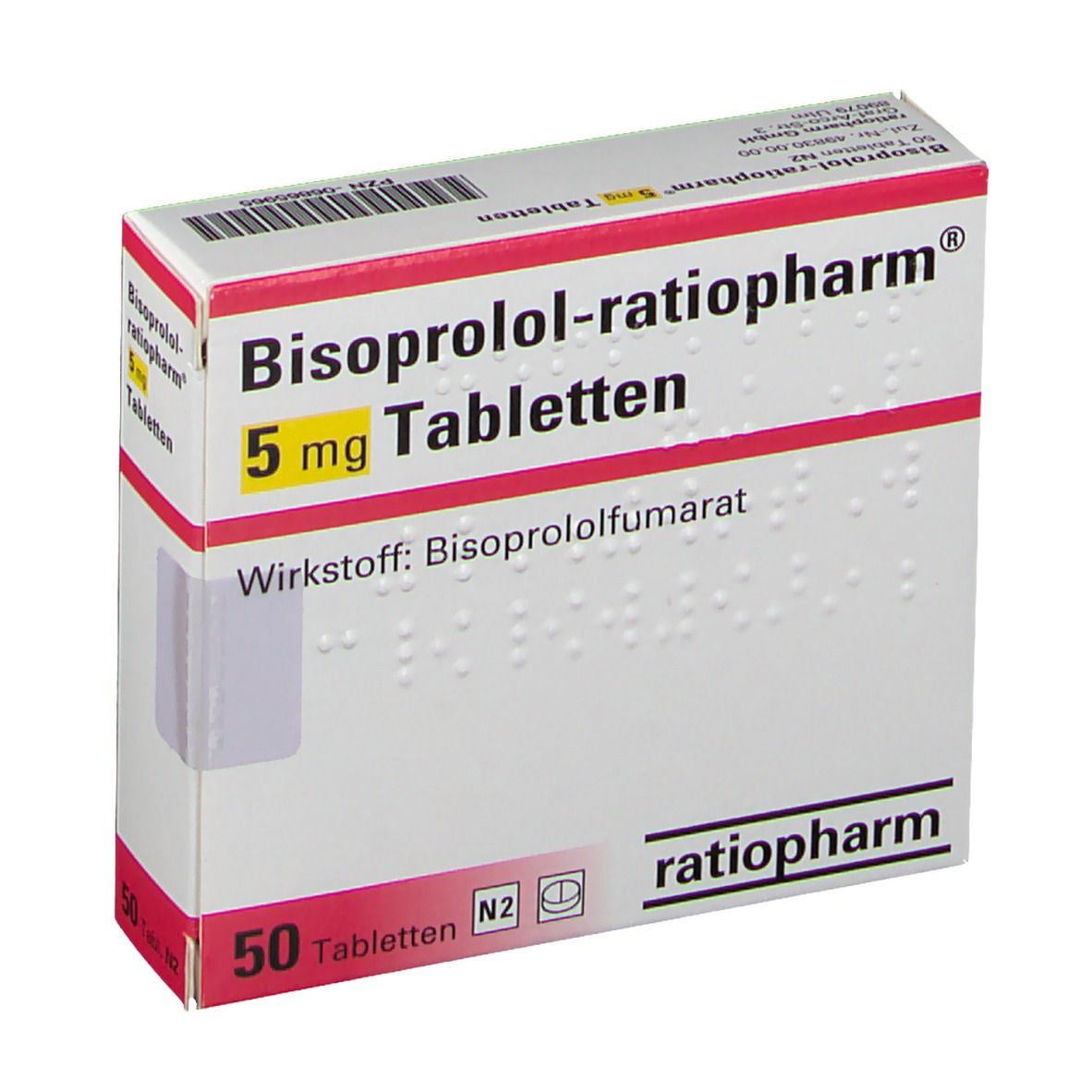 Bisoprolol-ratiopharm® 5 mg