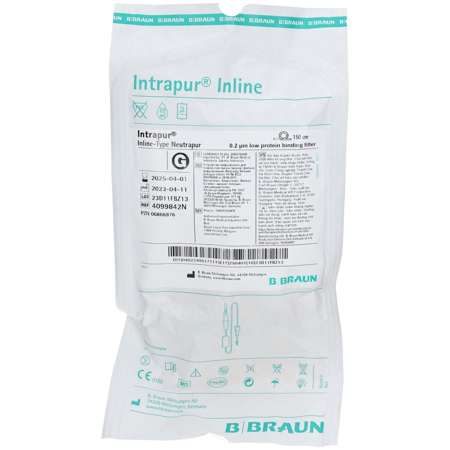 Intrapur® Inline Filterset PVC frei