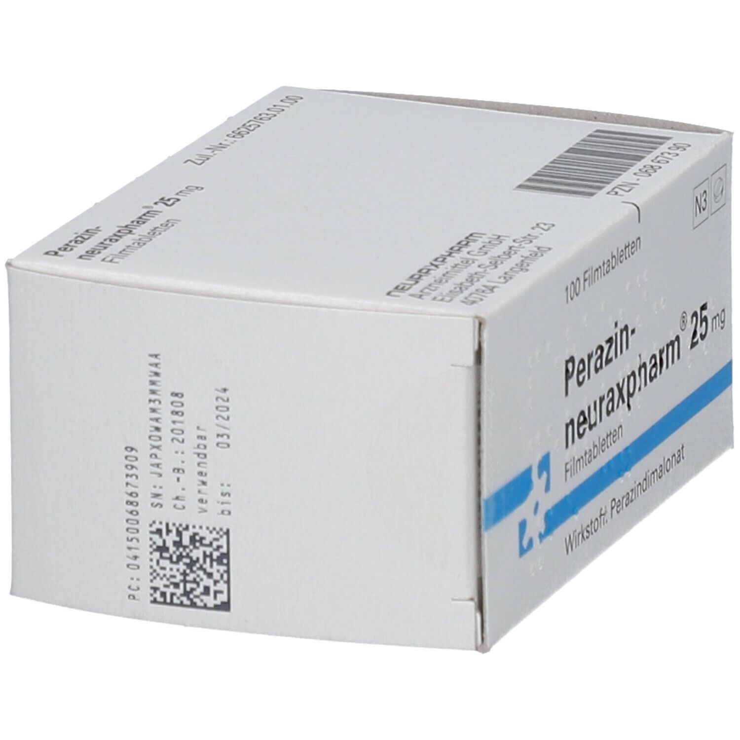 PERAZIN-neuraxpharm 25 mg Filmtabletten 100 St