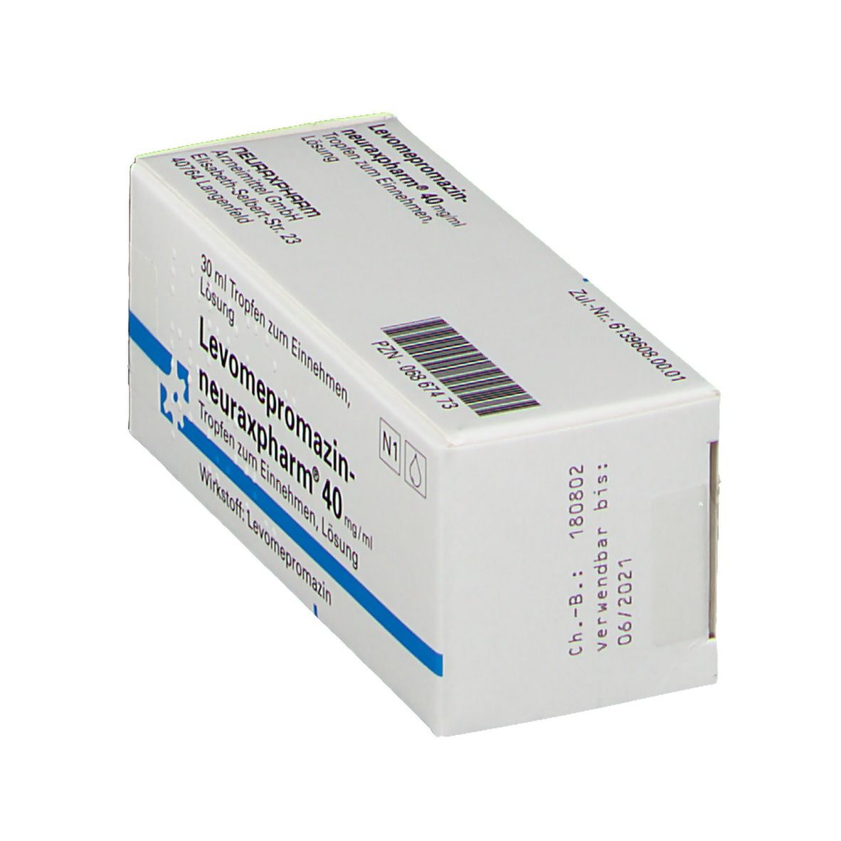 LEVOMEPROMAZIN-neuraxpharm 40 mg/ml Tropf.z.Einn. 30 ml Tropfen zum Einnehmen