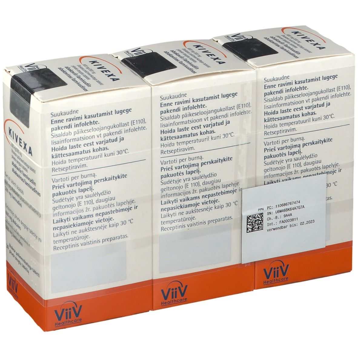 Kivexa® 600 mg/300 mg