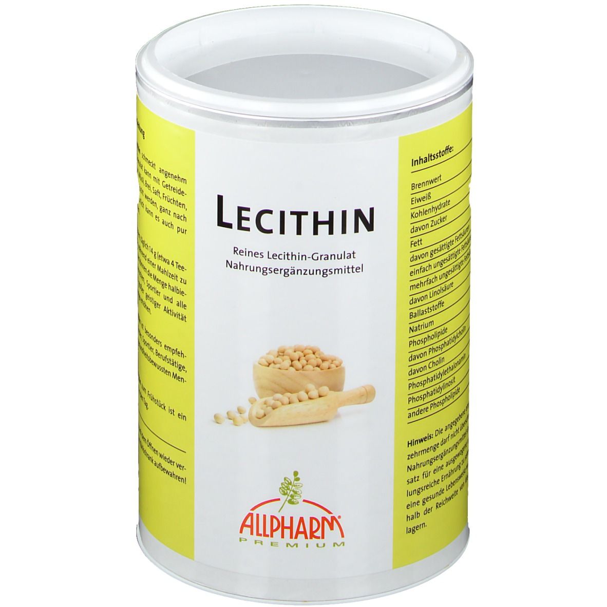 Granules de lécithine