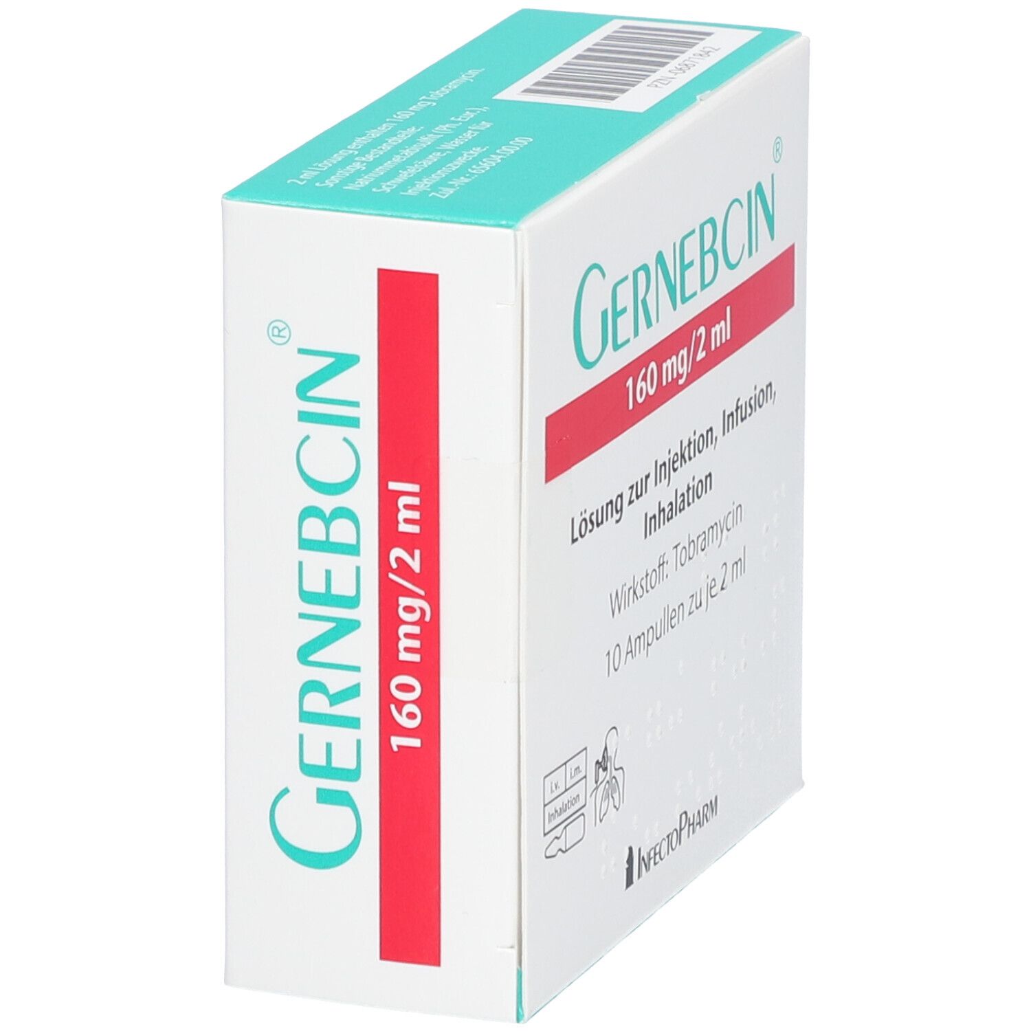 GERNEBCIN 160 mg/2 ml Lsg.z.Inj./Inf./Inhalation