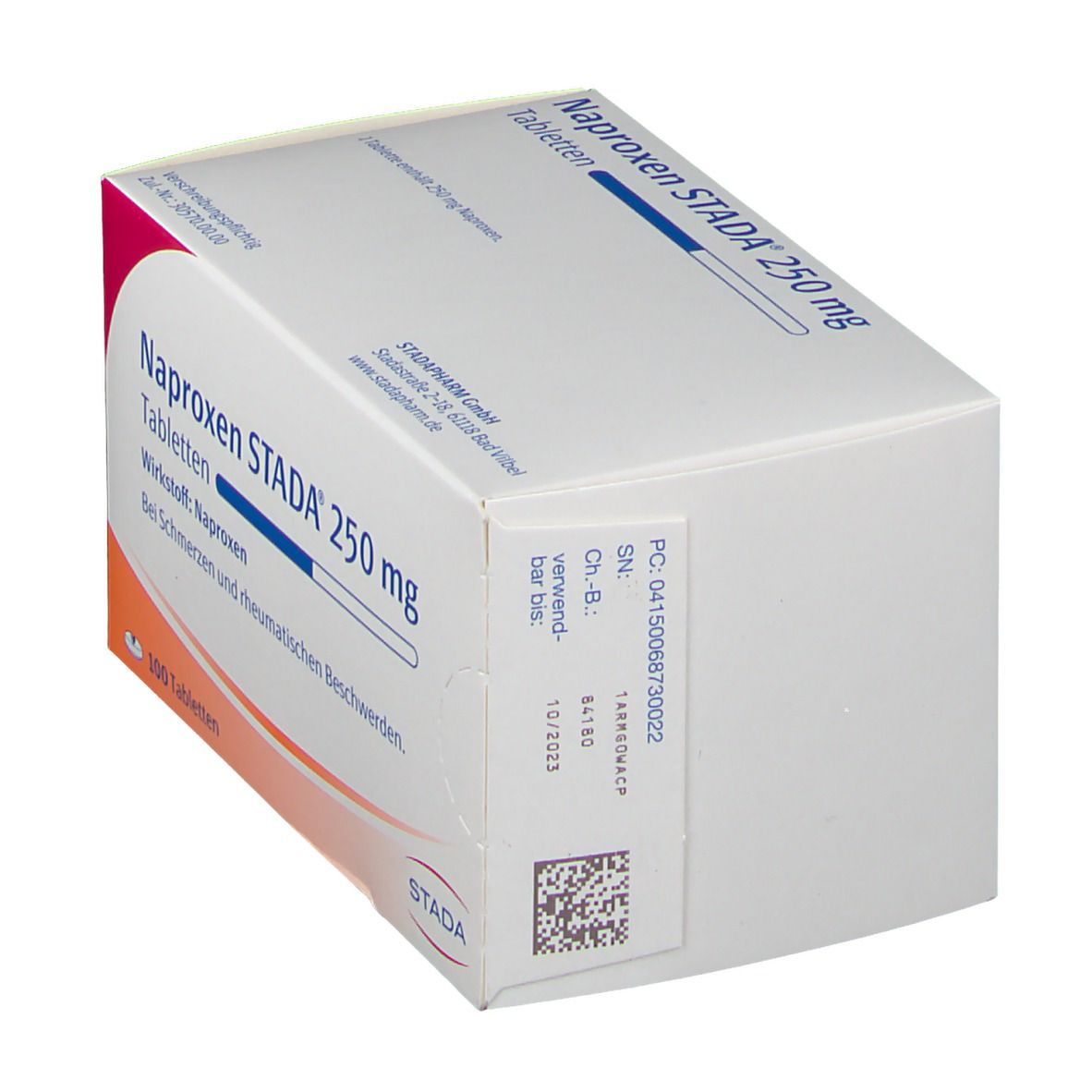 Naproxen Stada 250 mg Tabletten 100 St