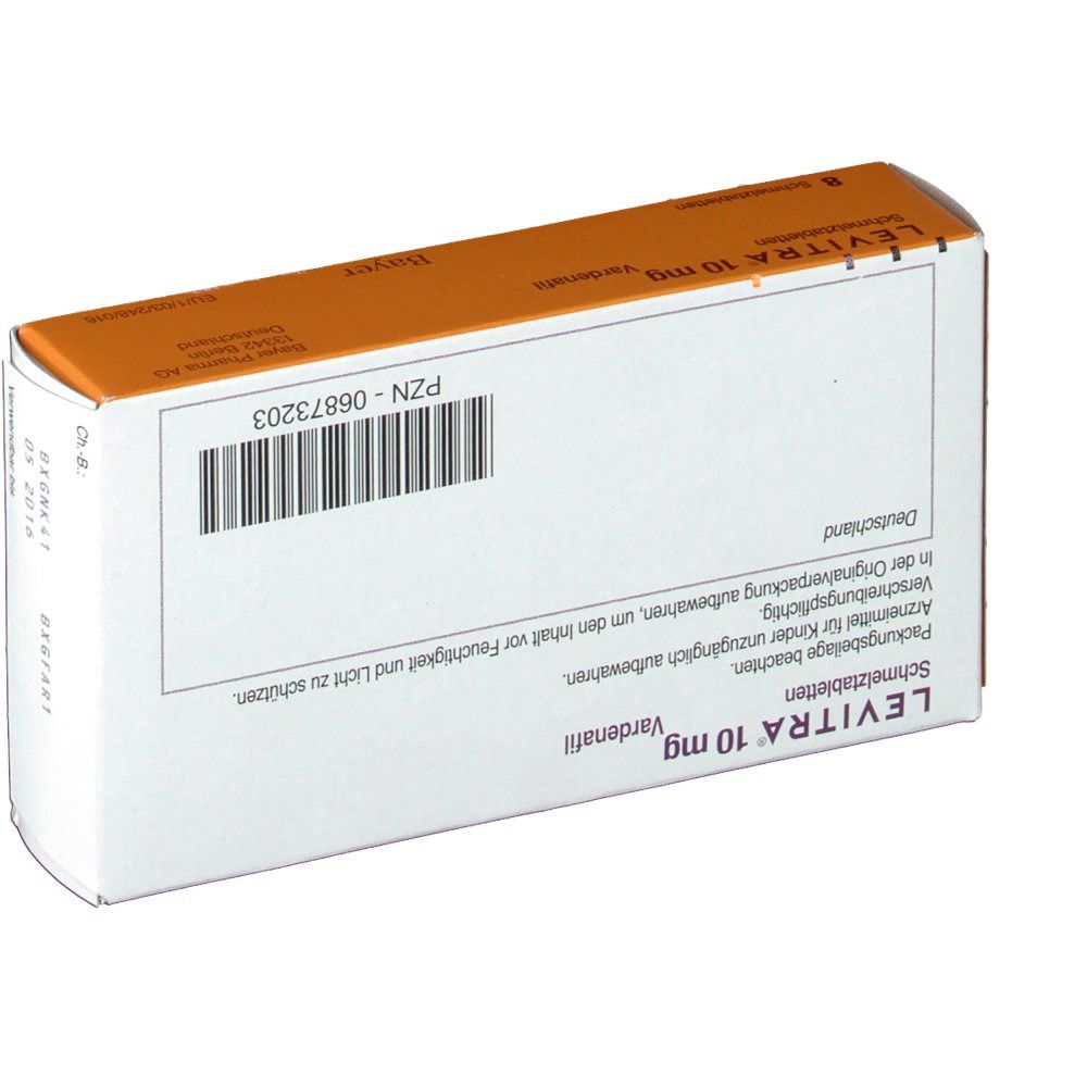 Levitra 10 mg schmelztabletten