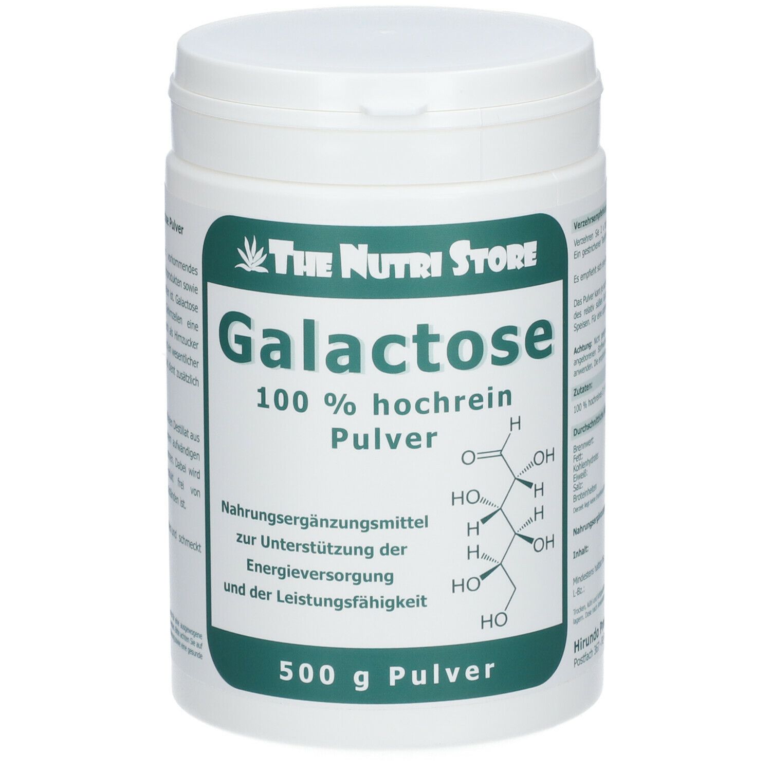 Galactose 100% rein Pulver