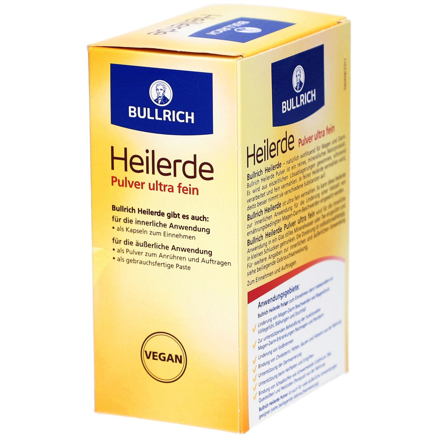 Bullrich Heilerde Pulver ultra fein 500 g - shop-apotheke.com