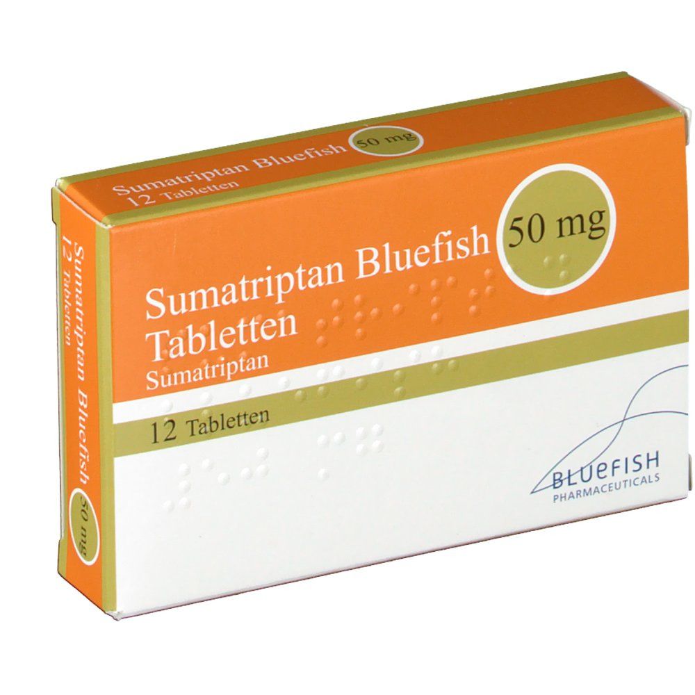 Sumatriptan Bluefish 50 mg