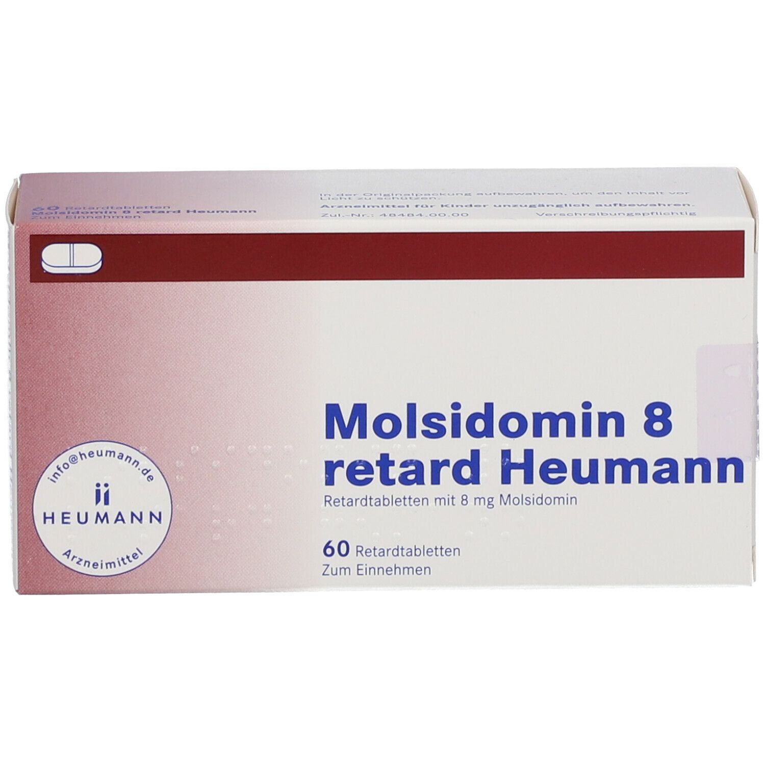 Molsidomin 8 retard Heumann