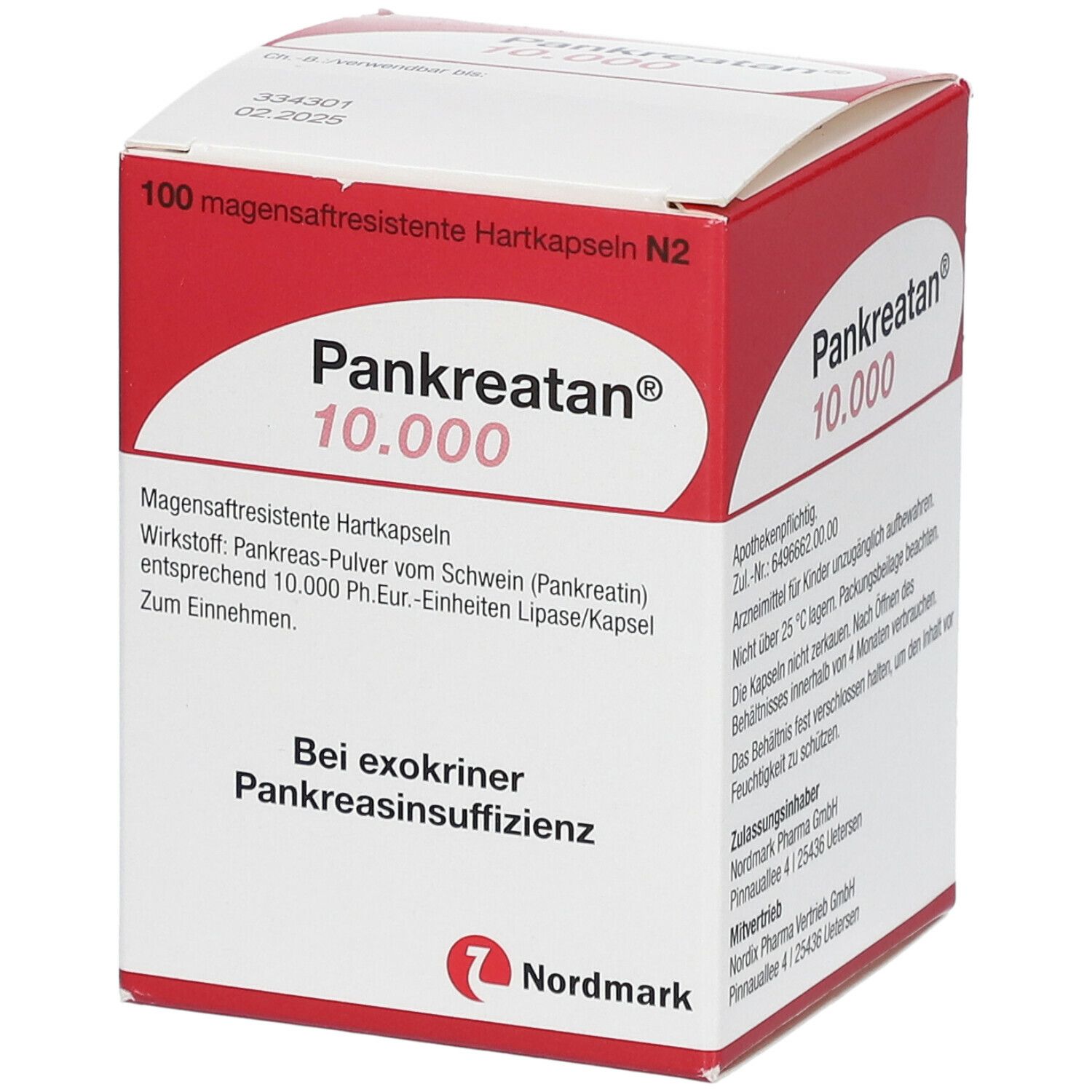 Pankreatan 10.000 magensaftresistente Kapseln