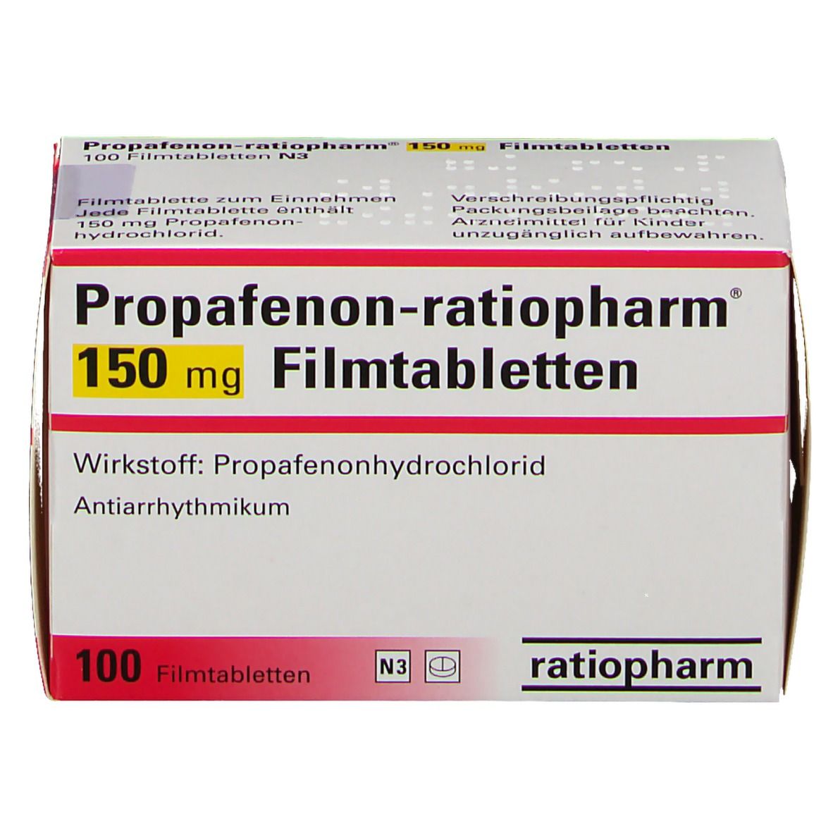 Propafenon-ratiopharm® 150 mg